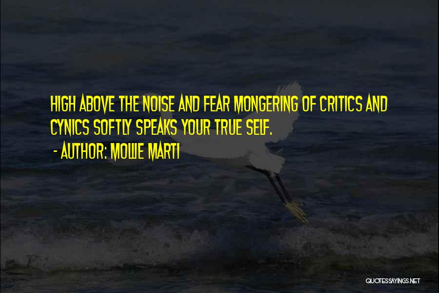 Fear Mongering Quotes By Mollie Marti