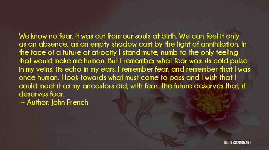 Fear No Death Quotes By John French