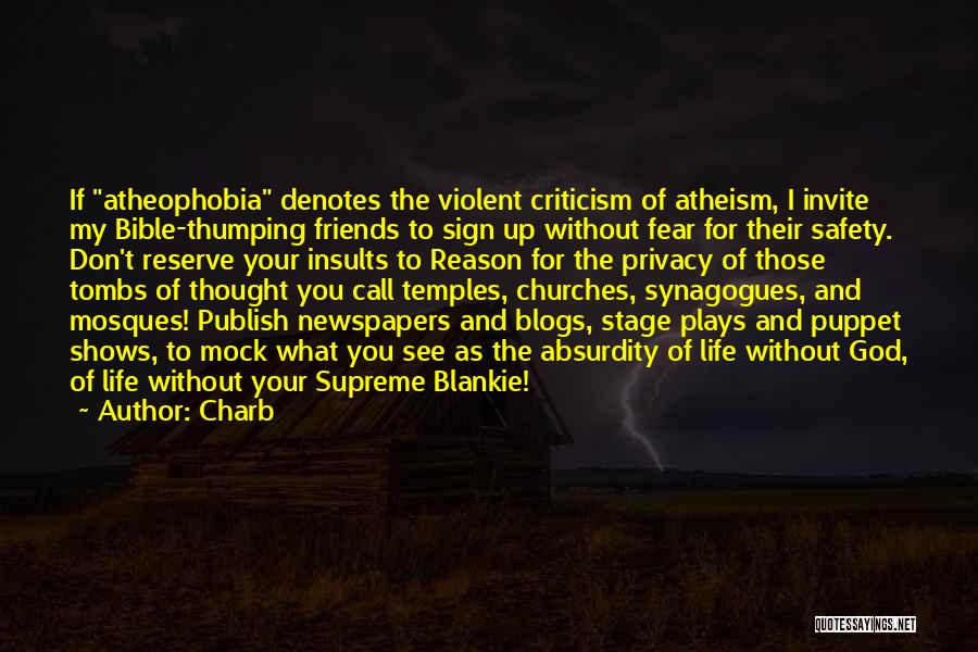 Fear No One Bible Quotes By Charb Fear No One Bible Quotes By Charb