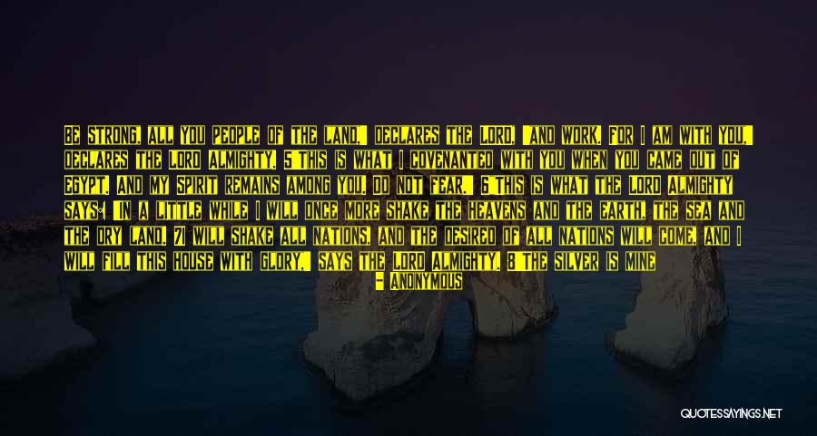 Fear Not For I Am With You Quotes By Anonymous Fear Not For I Am With You Quotes By Anonymous