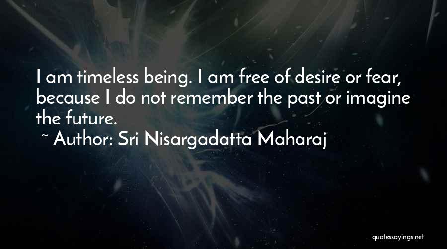 Fear Not The Future Quotes By Sri Nisargadatta Maharaj