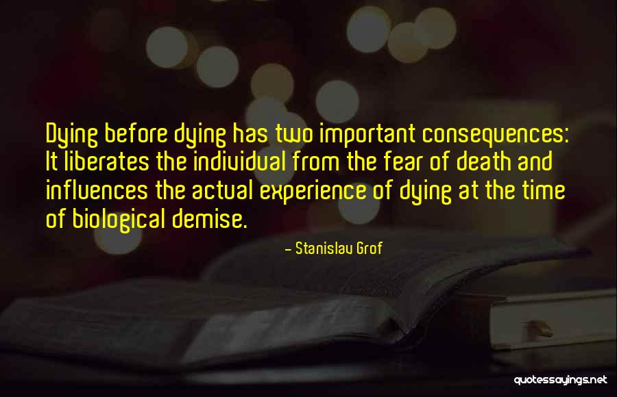 Fear Of Death And Dying Quotes By Stanislav Grof Fear Of Death And Dying Quotes By Stanislav Grof
