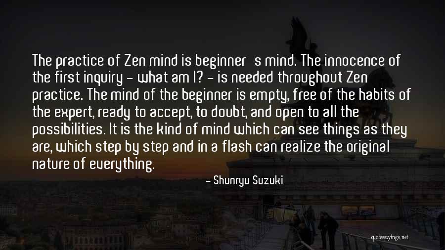 Fear Of Elevators Quotes By Shunryu Suzuki Fear Of Elevators Quotes By Shunryu Suzuki
