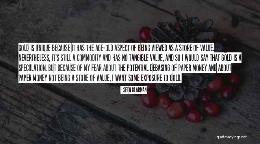 Fear Of Exposure Quotes By Seth Klarman