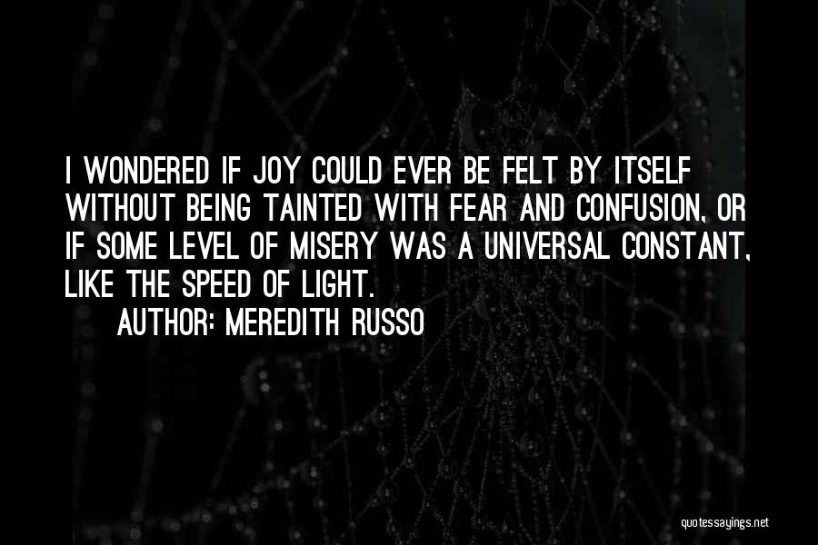 Fear Of Fear Itself Quotes By Meredith Russo