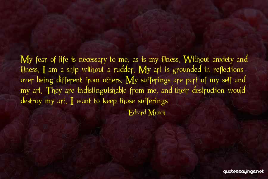 Fear Of Illness Quotes By Edvard Munch Fear Of Illness Quotes By Edvard Munch