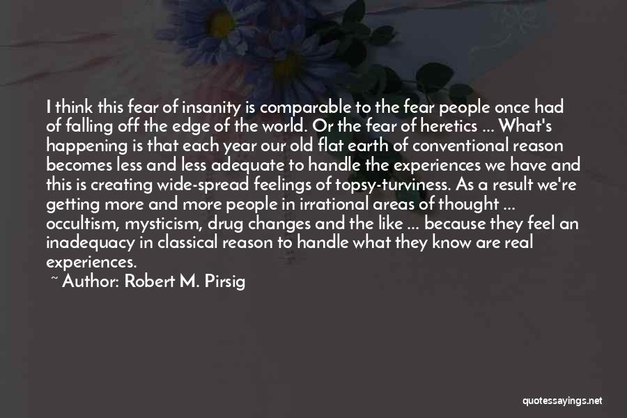 Fear Of Inadequacy Quotes By Robert M. Pirsig