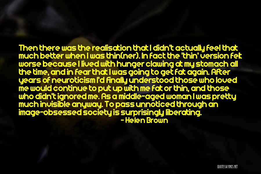 Fear Of Loss Quotes By Helen Brown Fear Of Loss Quotes By Helen Brown