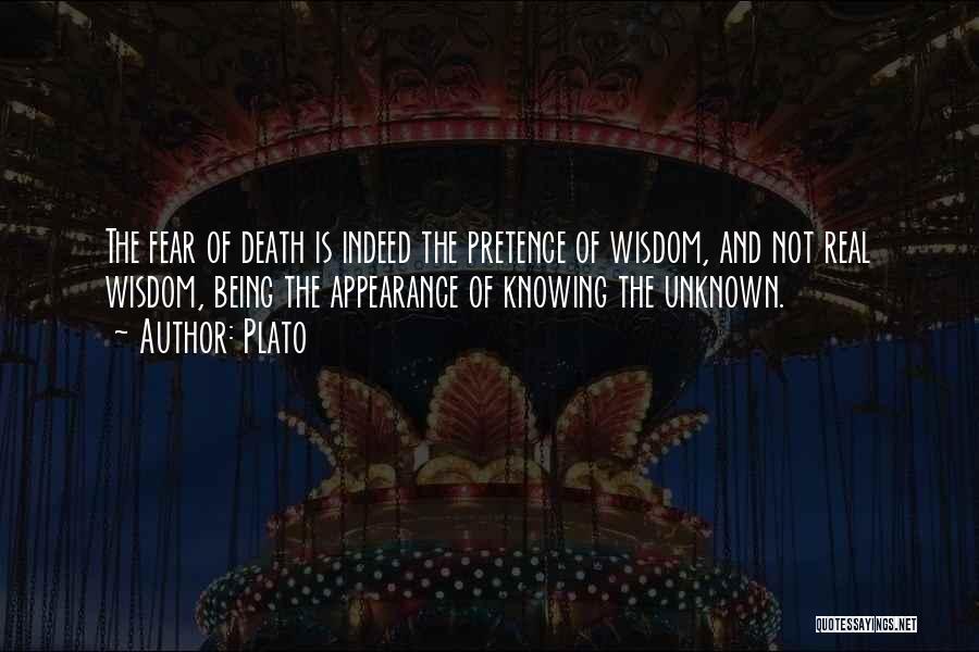 Fear Of Not Knowing Quotes By Plato