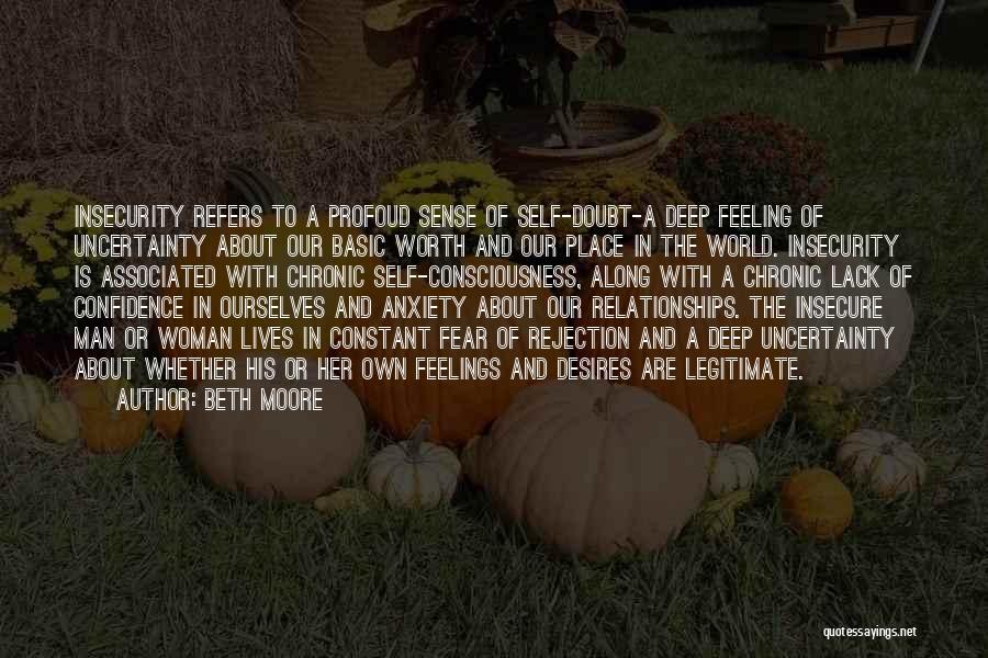 Fear Of Rejection Quotes By Beth Moore