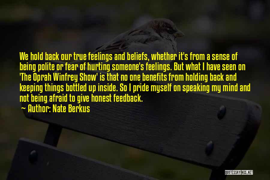 Fear Of Speaking Up Quotes By Nate Berkus