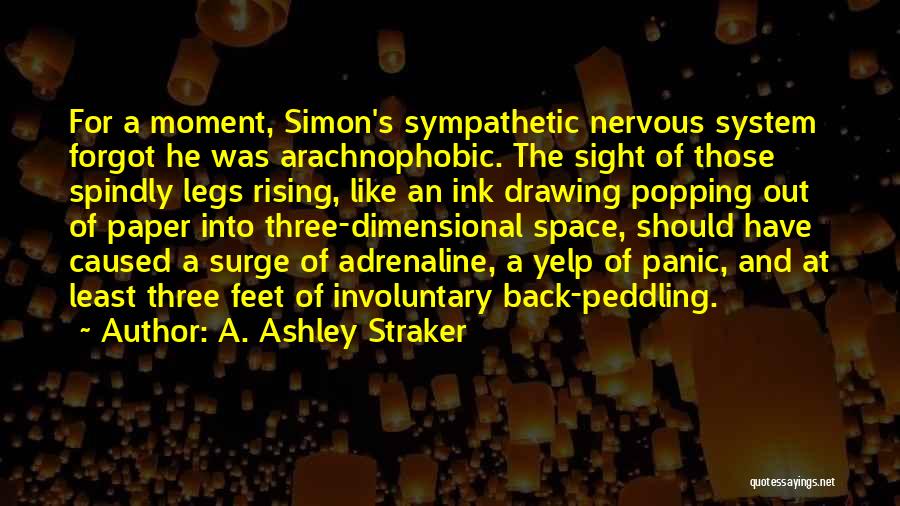 Fear Of Spiders Quotes By A. Ashley Straker