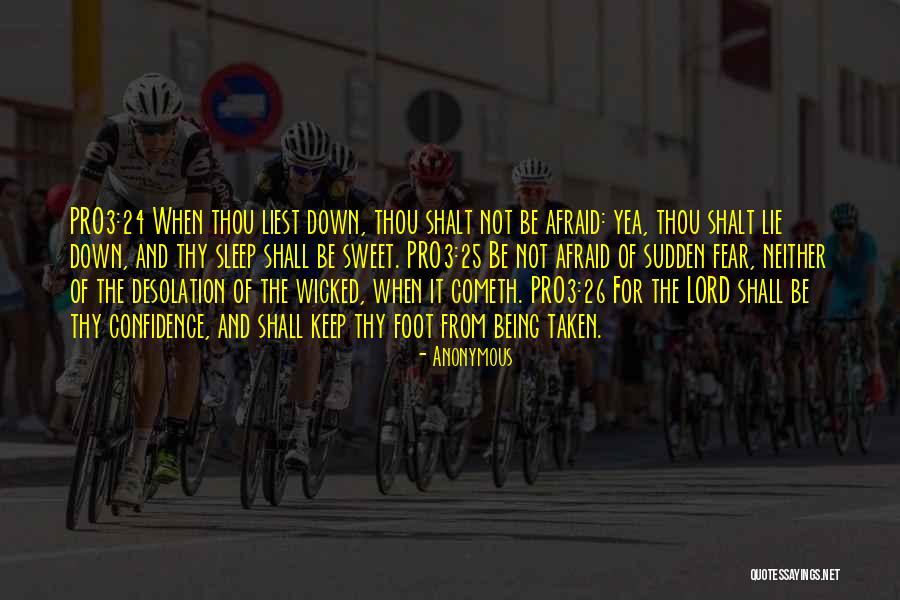 Fear Of The Lord Quotes By Anonymous Fear Of The Lord Quotes By Anonymous