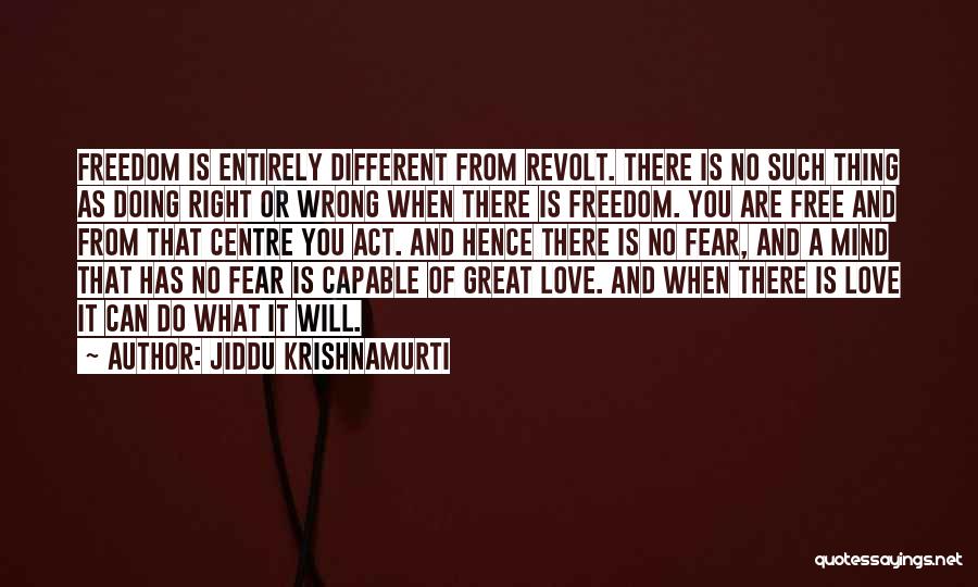 Fear Of What Is Different Quotes By Jiddu Krishnamurti