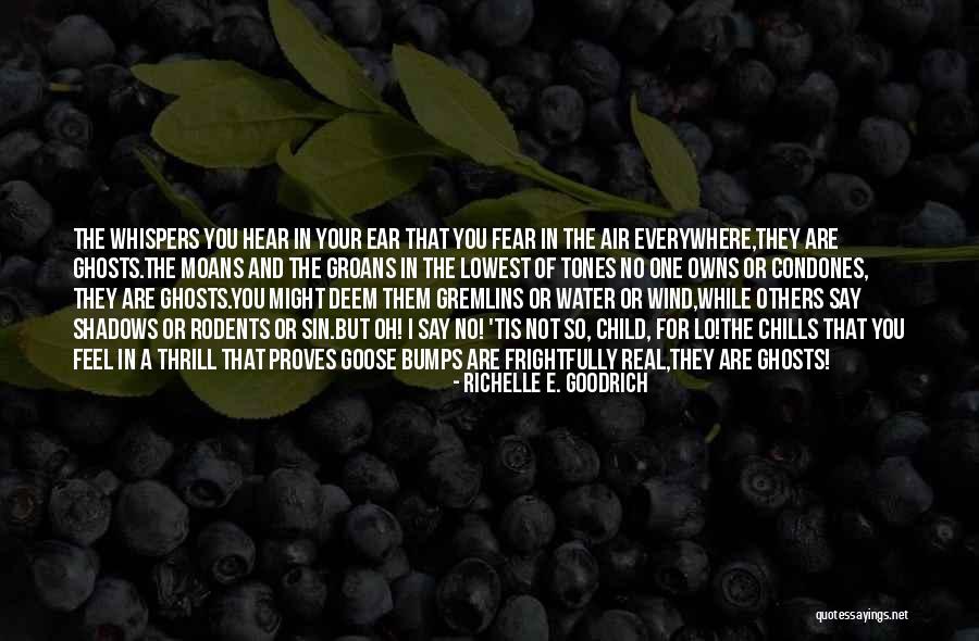 Fear That A Goose Quotes By Richelle E. Goodrich Fear That A Goose Quotes By Richelle E. Goodrich