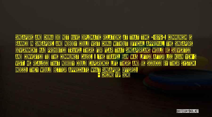 Fear The Government Quotes By Cheong Yip Seng Fear The Government Quotes By Cheong Yip Seng