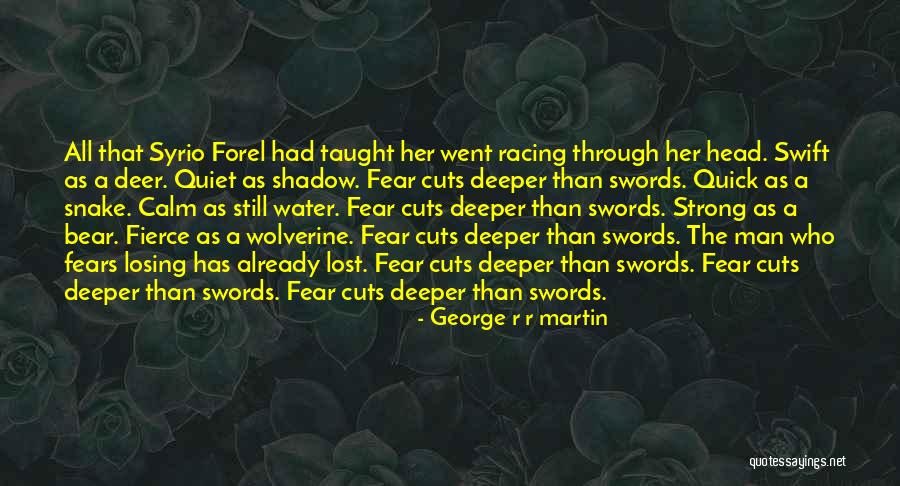 Fear The Quiet Ones Quotes By George R R Martin