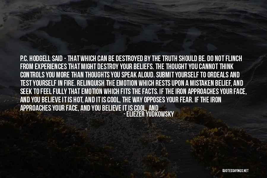 Fear The Truth Quotes By Eliezer Yudkowsky Fear The Truth Quotes By Eliezer Yudkowsky