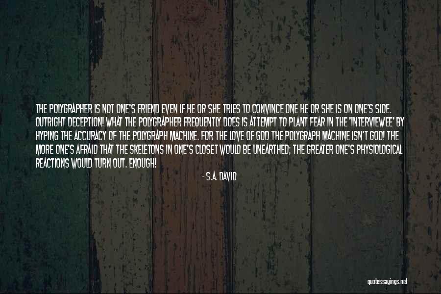 Fear What If God Quotes By S.A. David Fear What If God Quotes By S.A. David