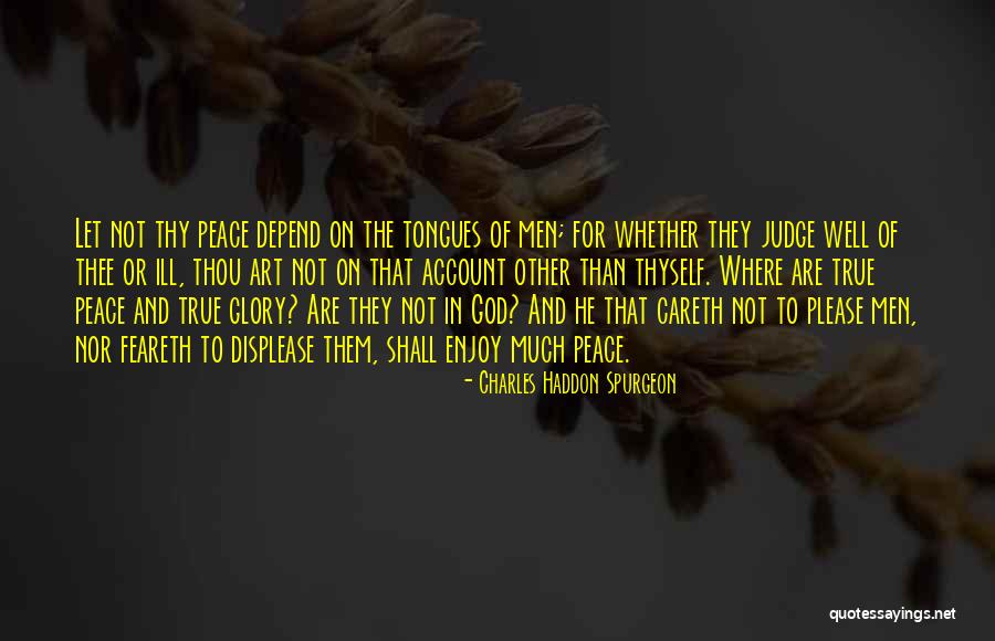 Feareth Quotes By Charles Haddon Spurgeon Feareth Quotes By Charles Haddon Spurgeon