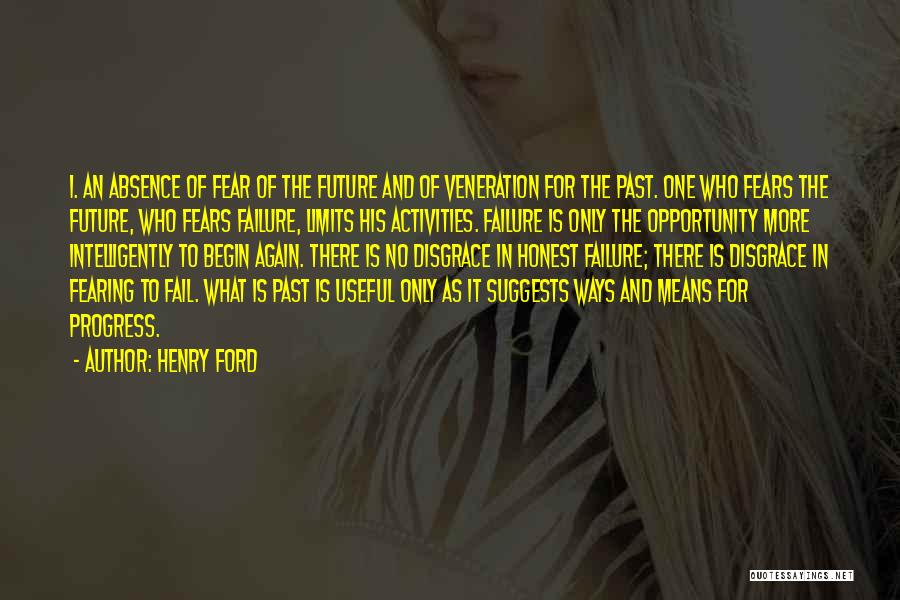 Fearing Failure Quotes By Henry Ford