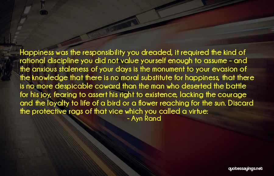 Fearing Life Quotes By Ayn Rand Fearing Life Quotes By Ayn Rand