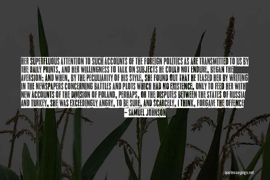 Fearles Quotes By Samuel Johnson Fearles Quotes By Samuel Johnson