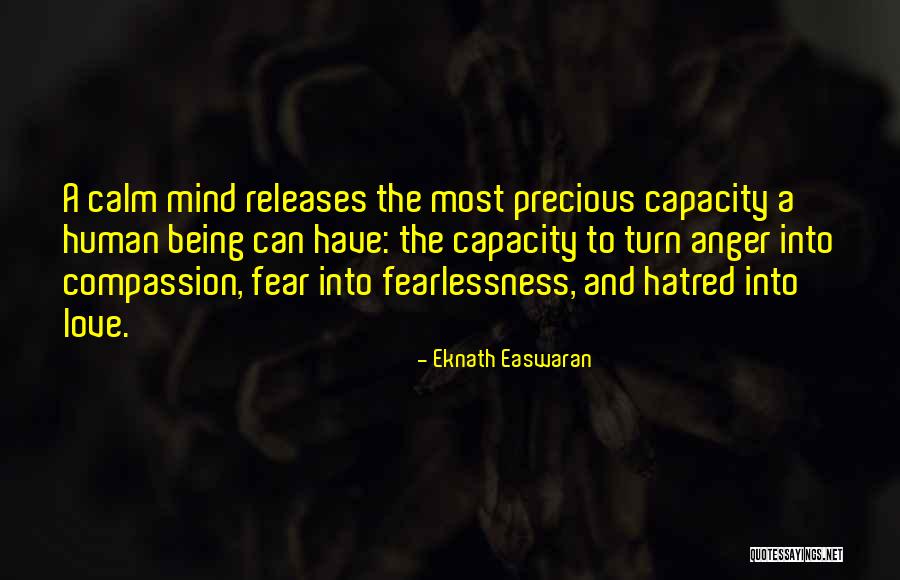 Fearlessness Quotes By Eknath Easwaran