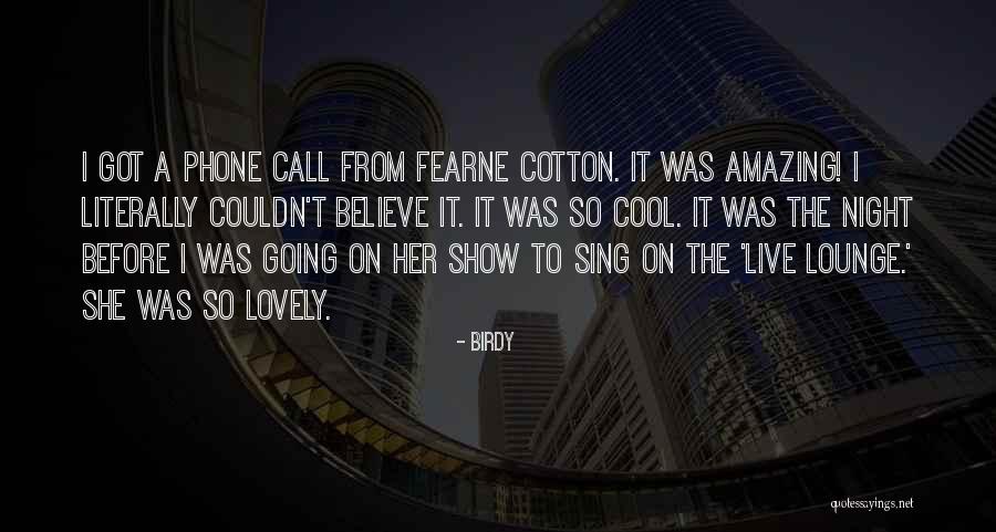 Fearne Quotes By Birdy Fearne Quotes By Birdy