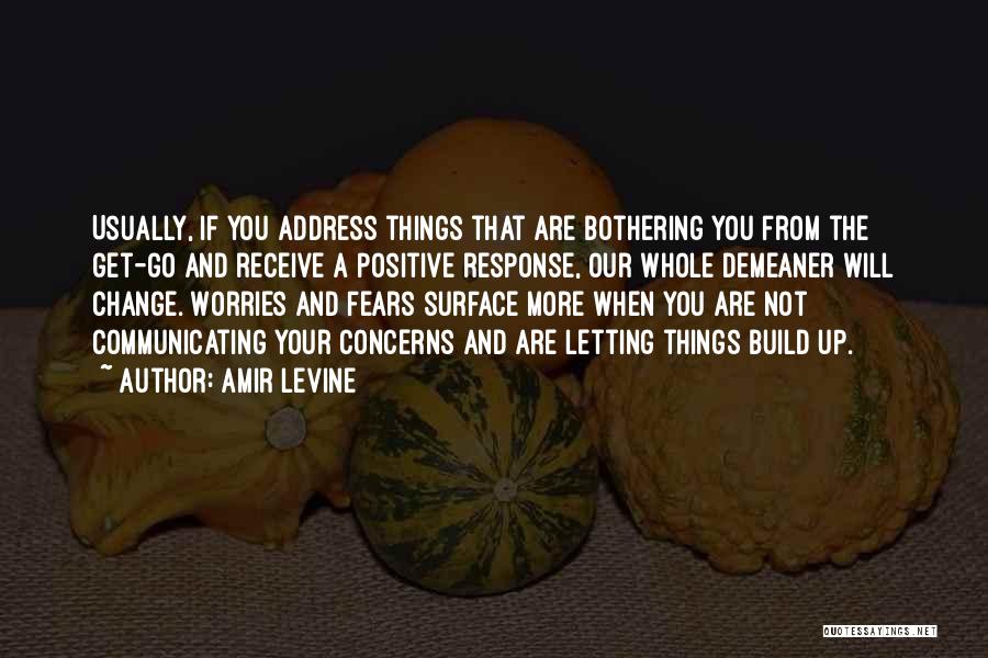 Fears And Worries Quotes By Amir Levine