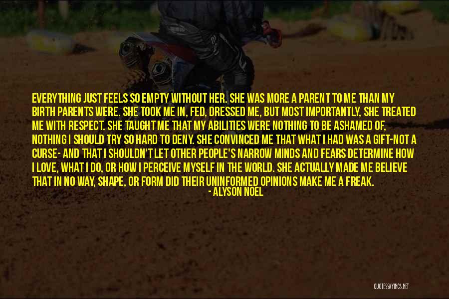Fears Of Love Quotes By Alyson Noel Fears Of Love Quotes By Alyson Noel