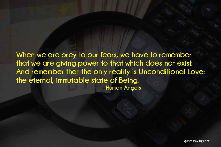 Fears Of Love Quotes By Human Angels