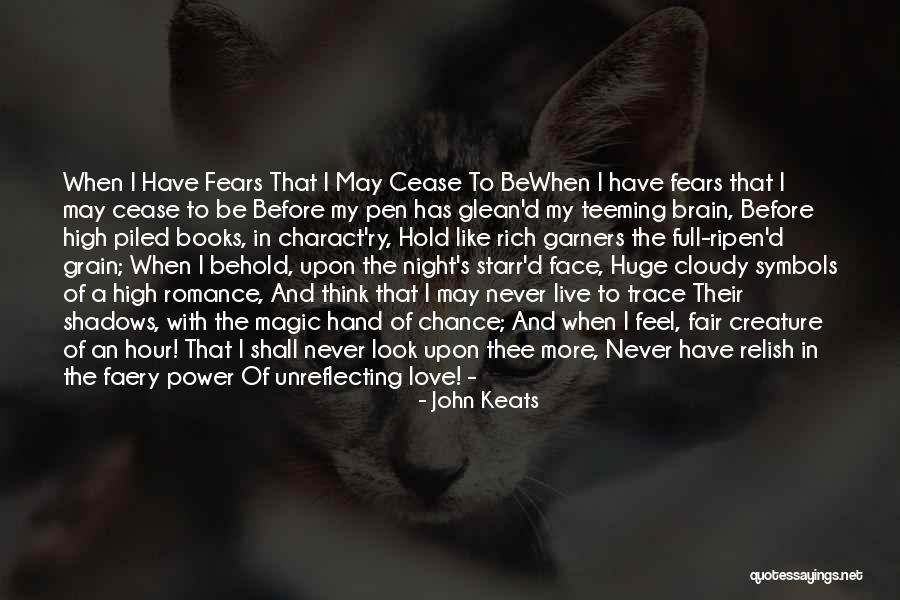 Fears Of Love Quotes By John Keats Fears Of Love Quotes By John Keats