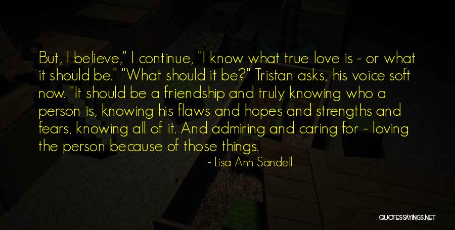 Fears Of Love Quotes By Lisa Ann Sandell