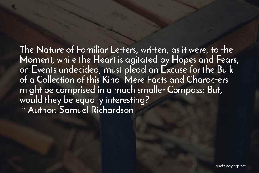 Fears Quotes By Samuel Richardson