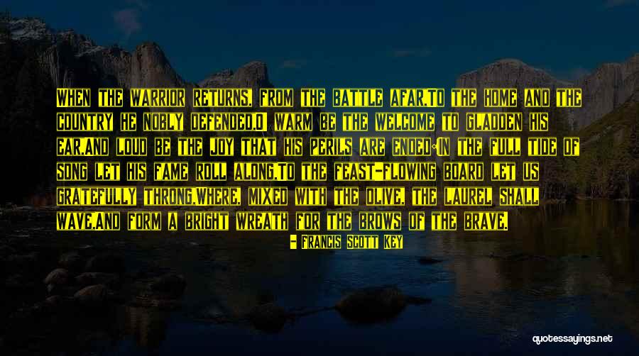 Feast Quotes By Francis Scott Key Feast Quotes By Francis Scott Key