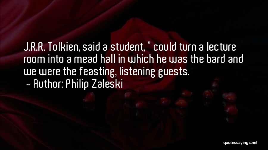 Feasting Quotes By Philip Zaleski