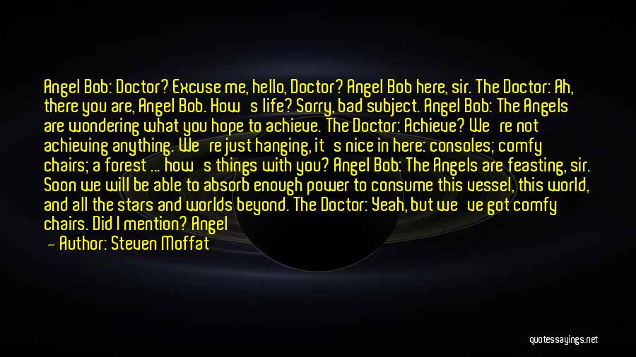 Feasting Quotes By Steven Moffat