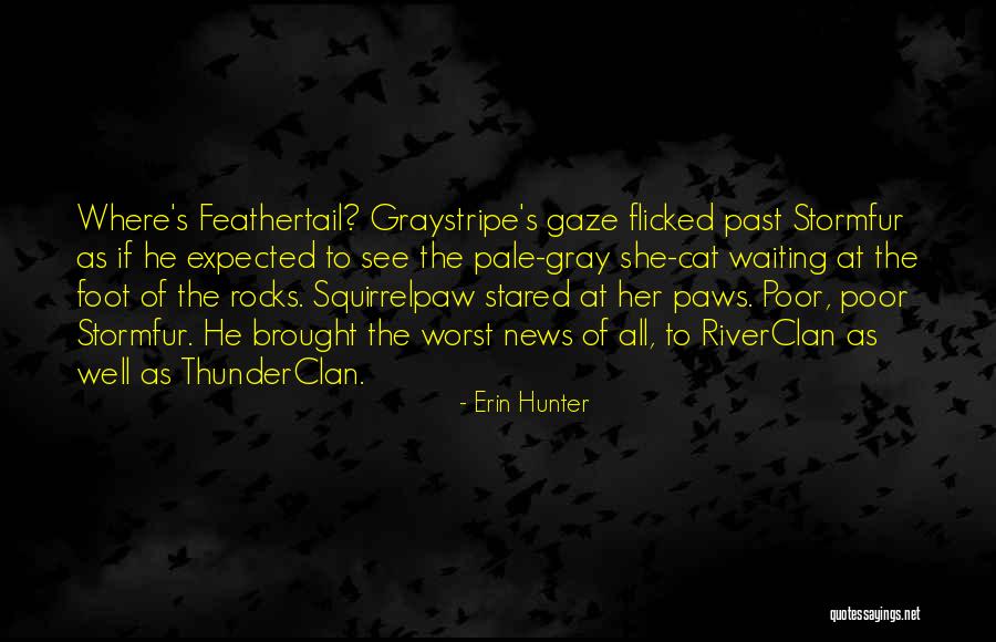 Feathertail X Quotes By Erin Hunter Feathertail X Quotes By Erin Hunter