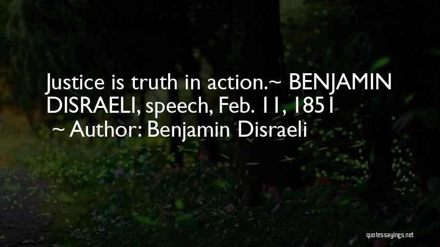 Feb 11 Quotes By Benjamin Disraeli