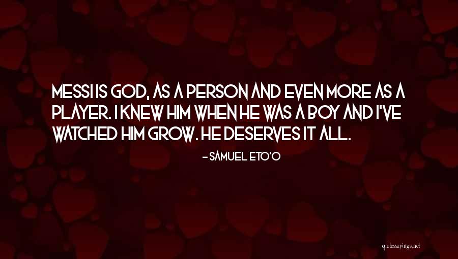 Febby Dota Quotes By Samuel Eto'o Febby Dota Quotes By Samuel Eto'o