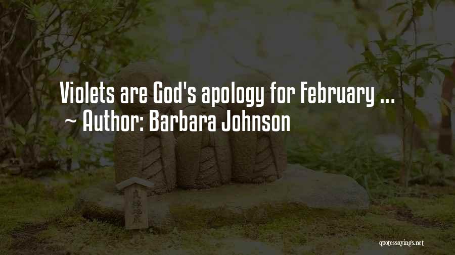 February 1 Quotes By Barbara Johnson