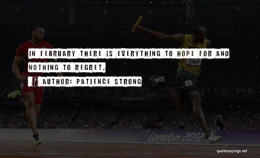 February 1 Quotes By Patience Strong