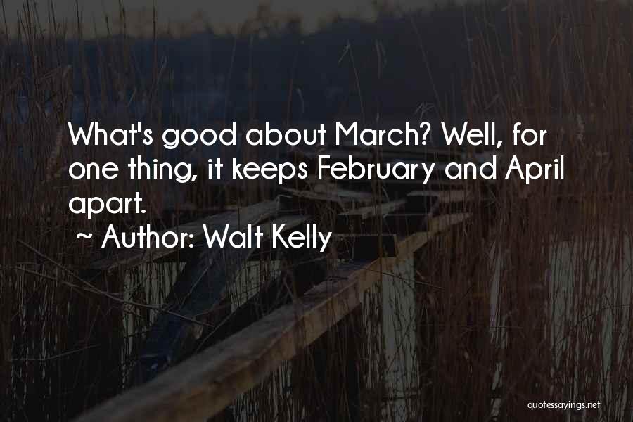 February 1 Quotes By Walt Kelly