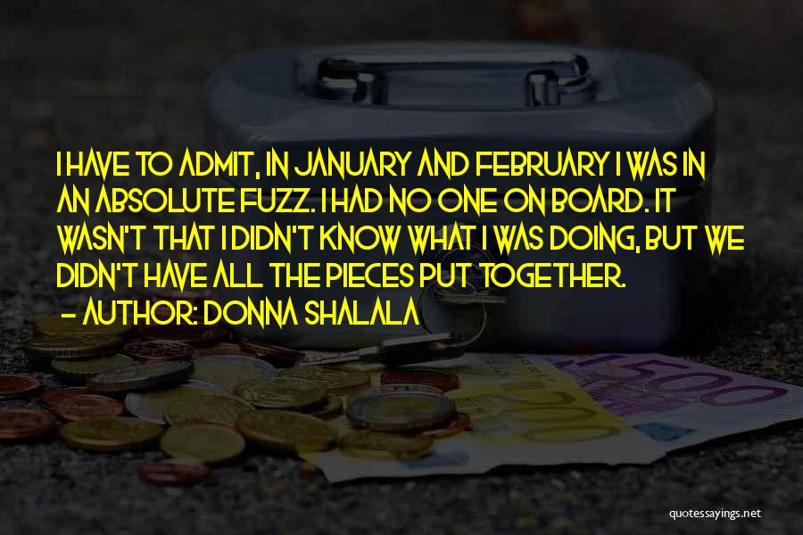 February Quotes By Donna Shalala