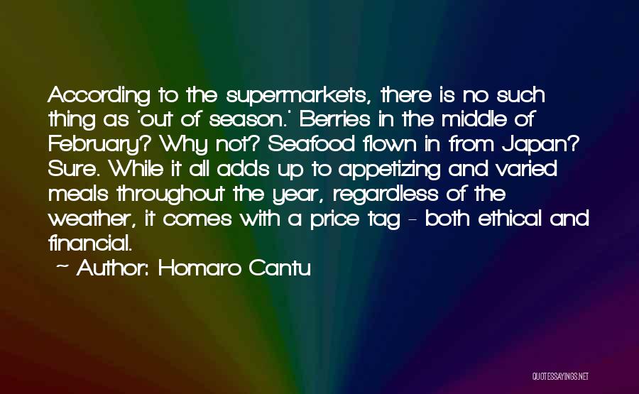February Quotes By Homaro Cantu