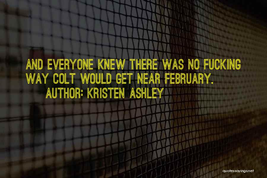 February Quotes By Kristen Ashley