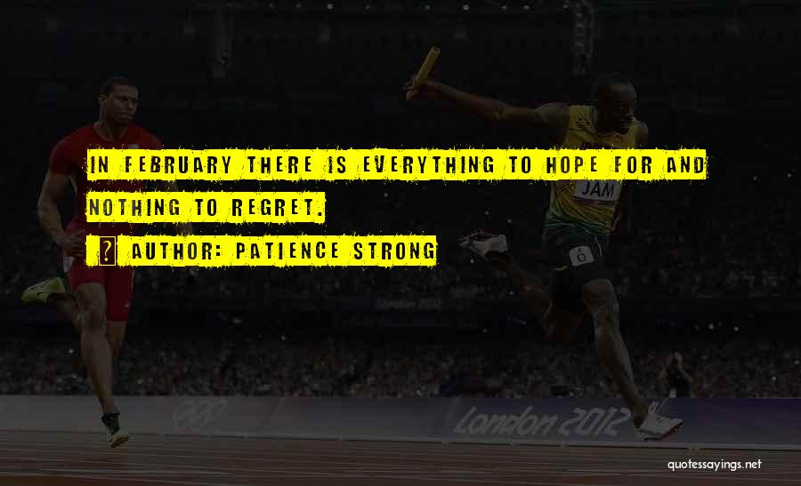 February Quotes By Patience Strong