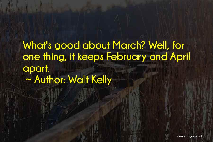 February Quotes By Walt Kelly