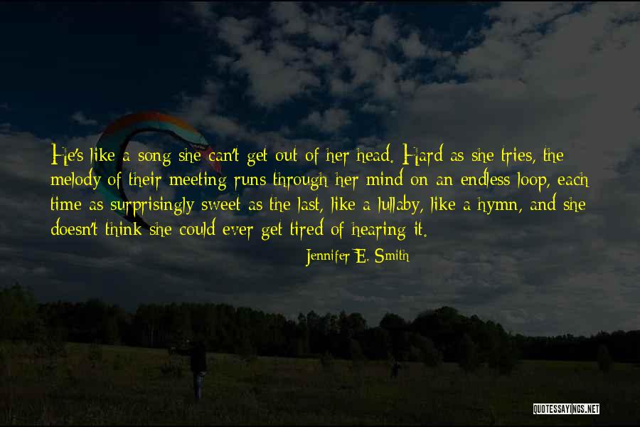 Fecker Scope Quotes By Jennifer E. Smith Fecker Scope Quotes By Jennifer E. Smith